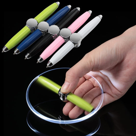 Gleam & Glide pen: Multi-Function Spinner Pen