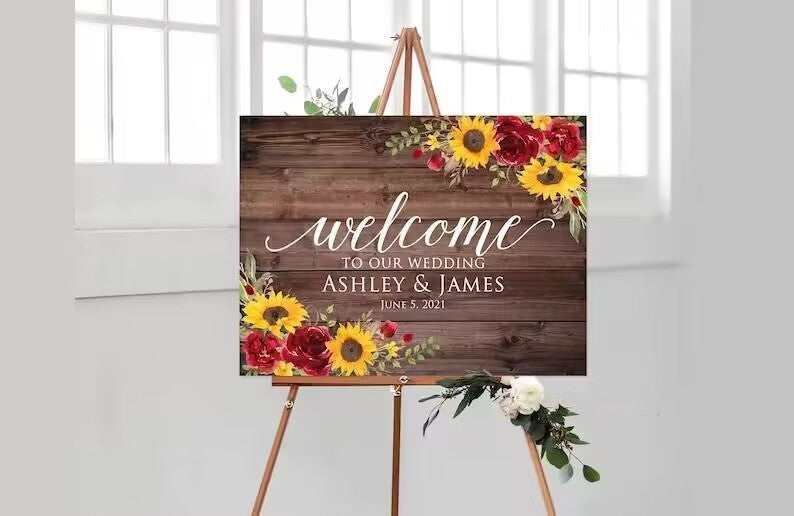 Creative Birthday, Wedding, & Business Banquet Welcome Sign Boards: