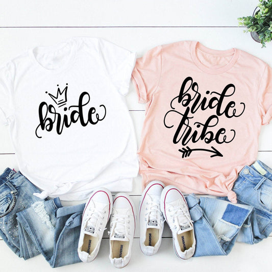 Bride Tribe T-shirt  Bachelorette Party Tee