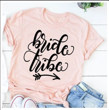 Bride Tribe T-shirt  Bachelorette Party Tee