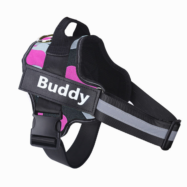 Custom Dog Harness, Personalized No-Pull Reflective Dog Vest