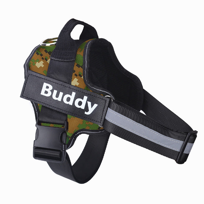 Custom Dog Harness, Personalized No-Pull Reflective Dog Vest