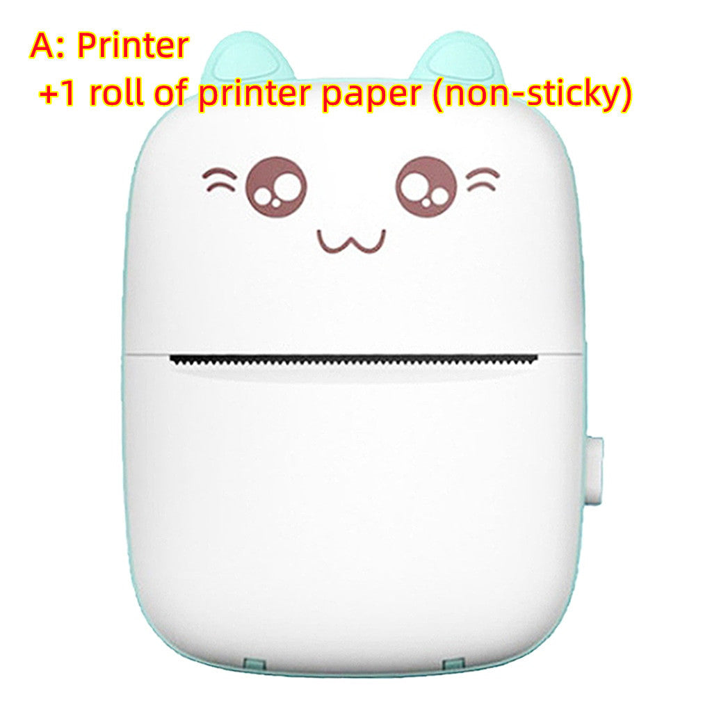 Print on the Go with the Mini Portable Bluetooth & WiFi Printer!