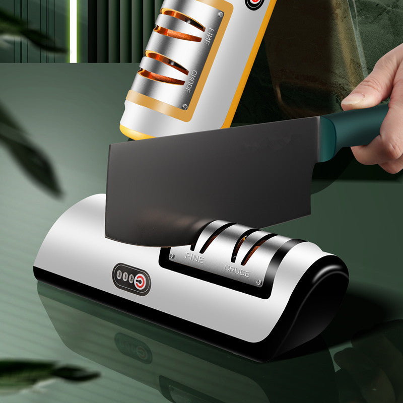 Electric Knife Sharpener with USB Rechargeable