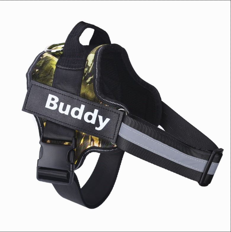 Custom Dog Harness, Personalized No-Pull Reflective Dog Vest