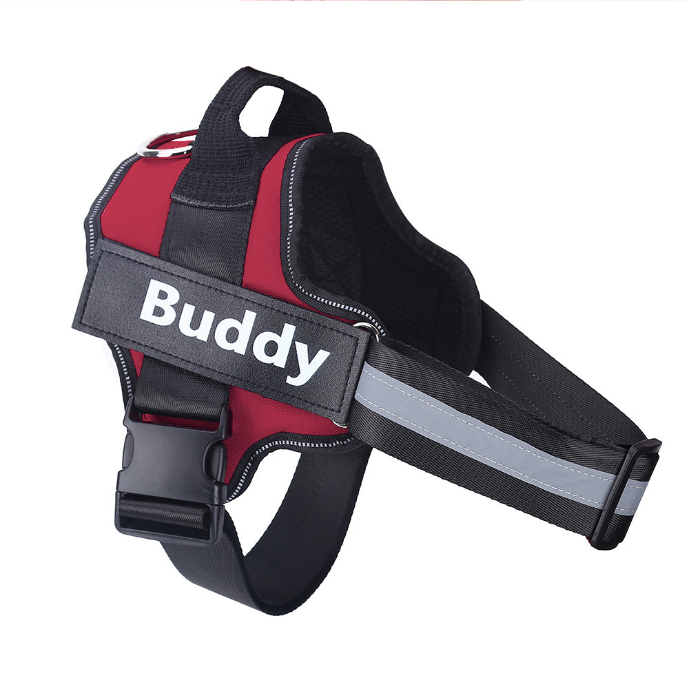 Custom Dog Harness, Personalized No-Pull Reflective Dog Vest