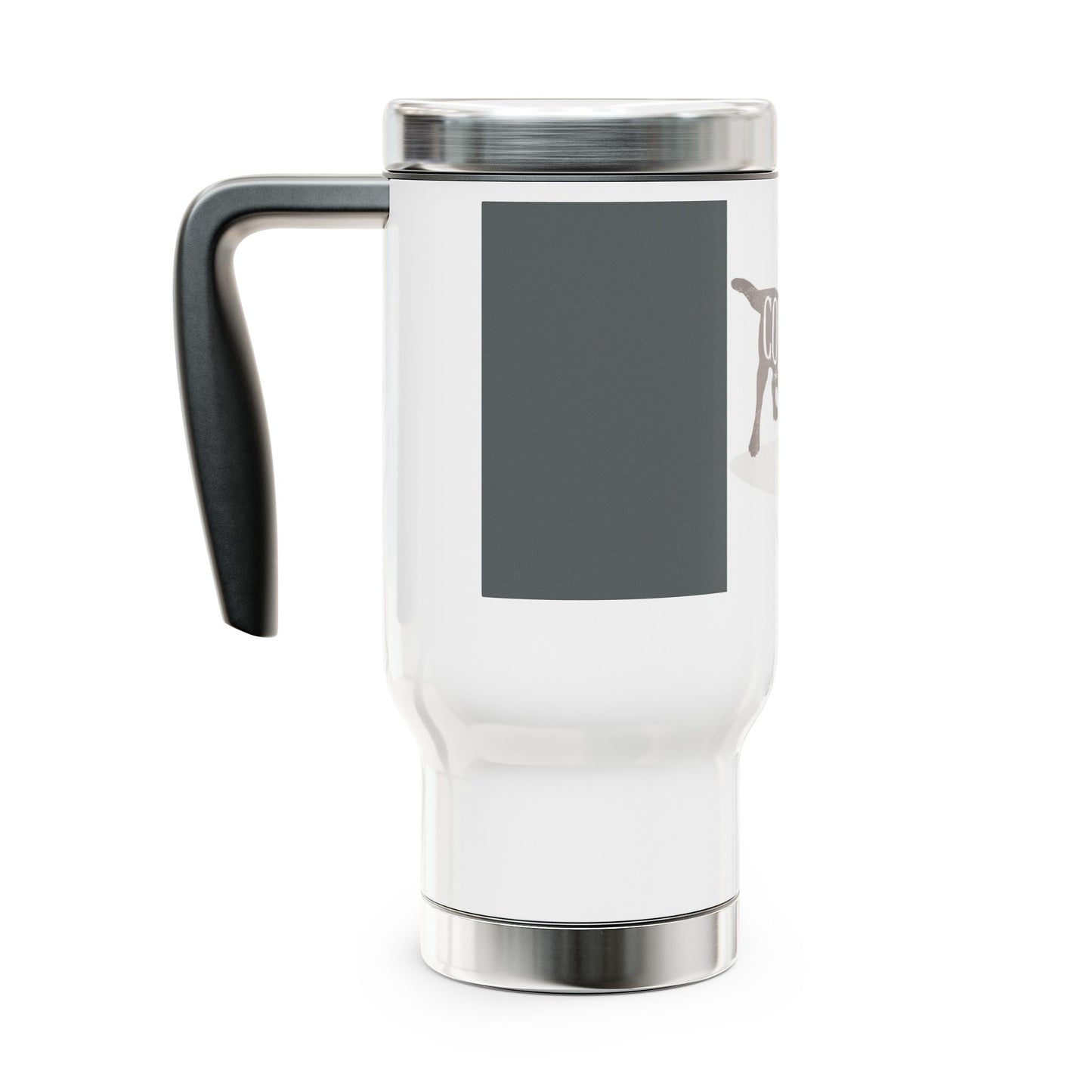 Stainless Steel Travel Mug with Handle