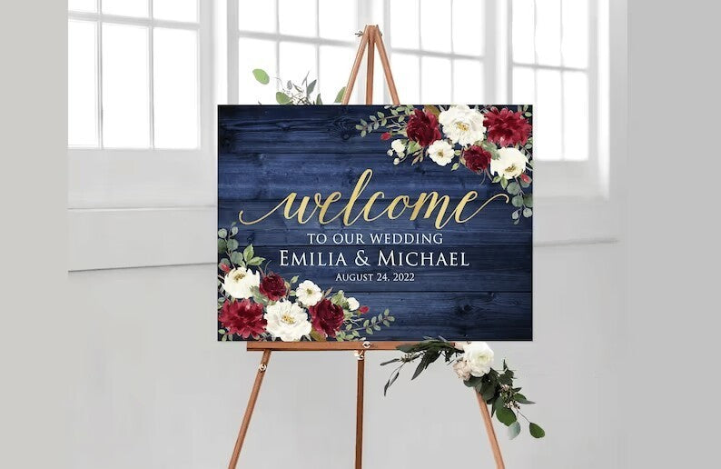 Creative Birthday, Wedding, & Business Banquet Welcome Sign Boards: