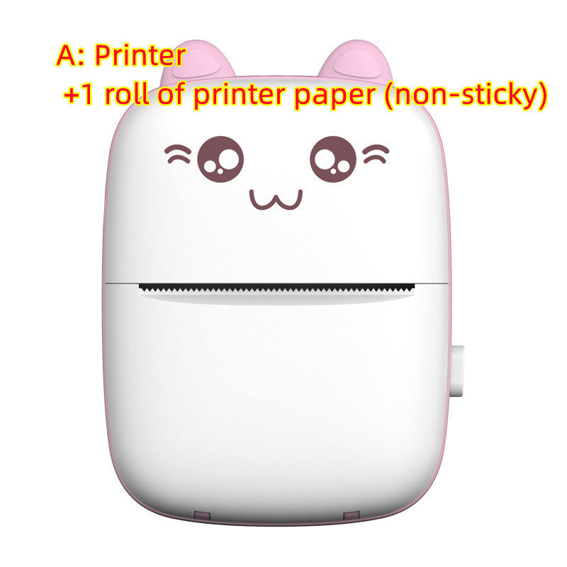 Print on the Go with the Mini Portable Bluetooth & WiFi Printer!