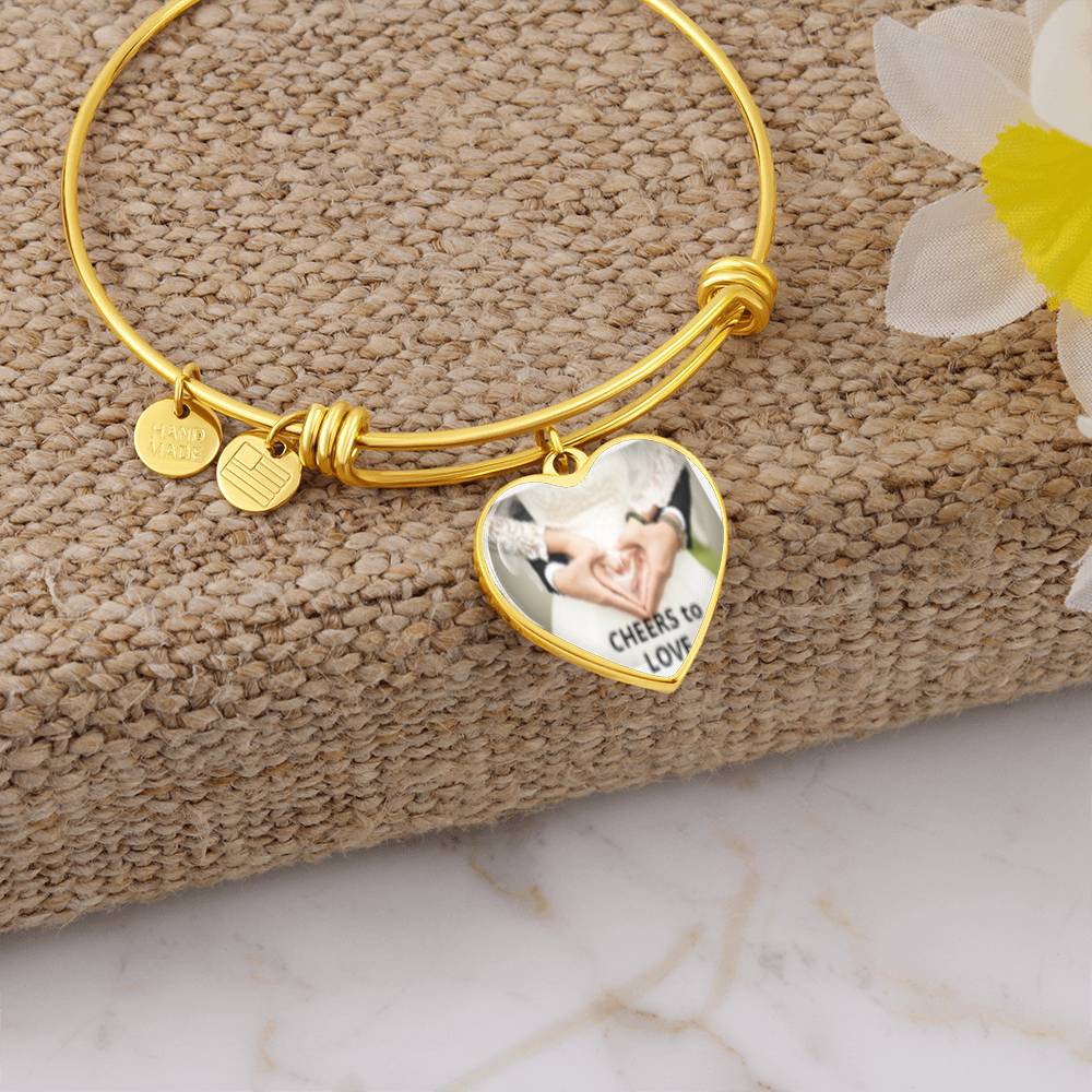 Get ready to dazzle and delight with our exclusive Bachelorette Bangle! This chic and playful accessory is the perfect way to add a touch of sparkle to your celebration.