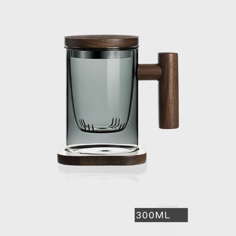 Tea And Water Separation Tea Cup Glass