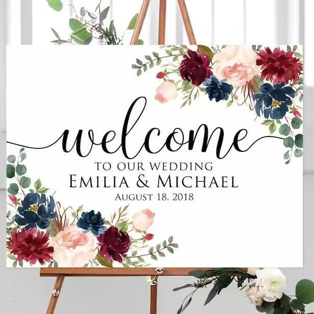 Creative Birthday, Wedding, & Business Banquet Welcome Sign Boards: