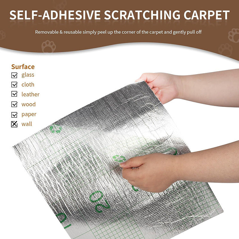 Self-Adhesive Cat Scratch Carpet Board – Ultimate Scratch Solution for Cats