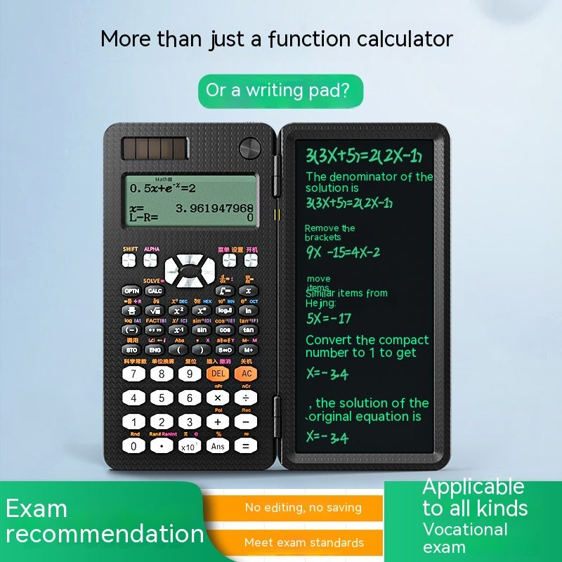 Fold & Learn Calculator: The 2-in-1 Scientific Wiz